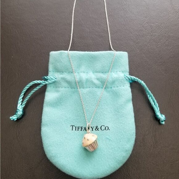 Tiffany & Co. Cupcake Necklace - Picture 1 of 9